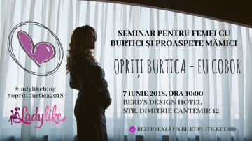 Vrei să fii o graviduță informată? Vino la seminarul “Opriți burtica - eu cobor”