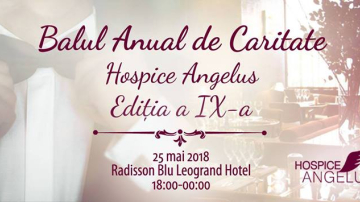 Vino la Balul Anual de Caritate Hospice Angelus și ajută copiii bolnavi
