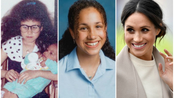 Viața lui Meghan Markle în fotografii. Cum arăta Ducesa de Sussex în copilărie și adolescență