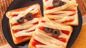 Tartină MUMIE pentru Halloween