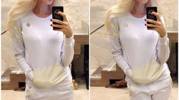 Алена Шишкова выглядит стильно даже дома