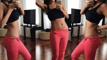 Cum a început să se antreneze soția lui Djigan – Oxana Samoilova, după operație cezariană