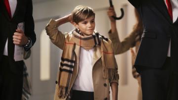 Золотой мальчик: Ромео Бекхэм заработал £45,000 за один день