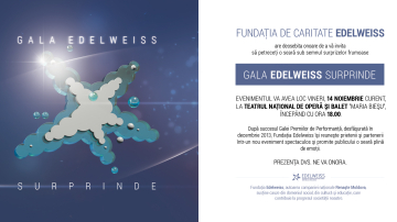Gala Edelweiss Surprinde, un eveniment emotionant, prezentat de Andreea Marin
