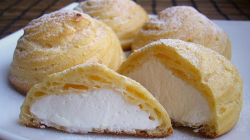 Как приготовить профитроли (заварные пирожные): вкусный простой рецепт