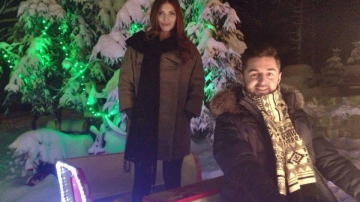 Adrian Ursu şi soţia sa îşi petrec a doua lună de miere la – 20°C!