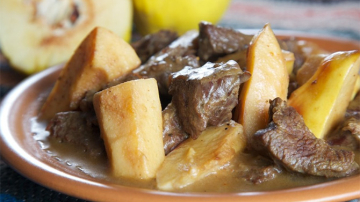 Reţeta zilei: Carne de vită cu gutuie