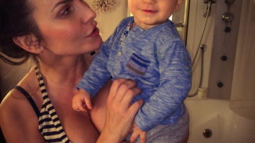 Baietelul Annei Lesko, pus pe sotii! Imaginile la care s-au uitat aproape 1 milion de oameni