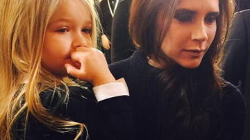 Харпер Бекхэм показала Норт Уэст, как вести себя в первом ряду на модном показе