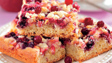 Postul Mare: tort cu afine și lămâi