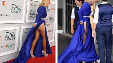 61-летняя телеведущая показала на красной дорожке больше, чем нужно