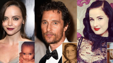 Звезды в детстве и сейчас