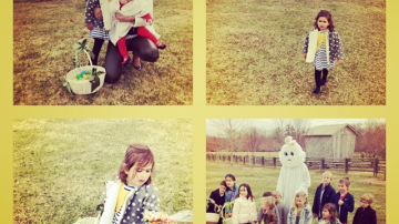 Как знаменитости-католики провели Пасху с детьми (фото)