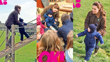 Noi fotografii cu Prințul George! Cât de mare s-a făcut fiul ducesei de Cambridge