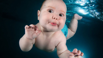 Lumea subacvatică a copilăriei. Fotografii unicat!