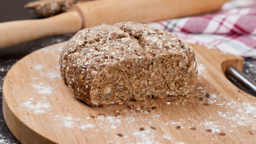 Pâine fără făină și drojdii