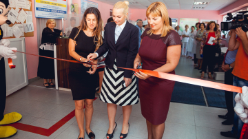 Открытие детских комнат в рамках проекта Gentlemen's Charity Tennis Cup 2014