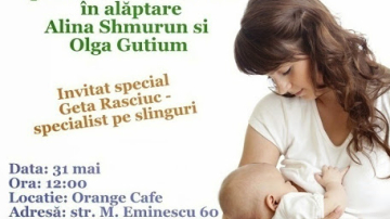 Workshop pentru gravide „Fiecare mămica poate alăpta”