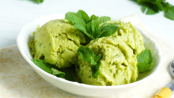 Înghețată din avocado! Foarte gustoasă!