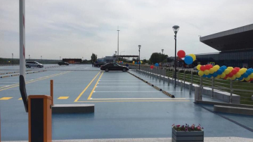 В аэропорту Кишинева открылась многоуровневая парковка