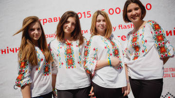 În  PMAN, a fost organizat un Flash-mob cu ocazia Zilei Internaționale a Cămășii Ucrainene