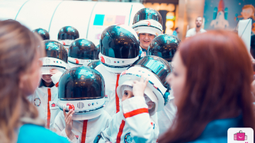 „Kids on the Moon” - senzații cosmice trăite la Shopping MallDova