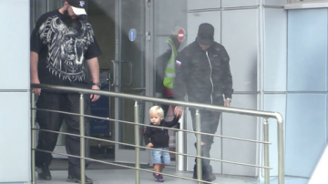 Тимати встретил дочь Алису из Доминиканы