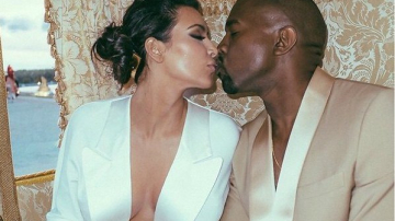 Ким Кардашьян впервые показала фотографии со своей свадьбы