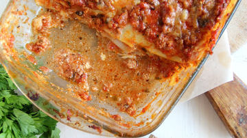 O reţetă gustoasă de lasagna de la Olga Sokolova