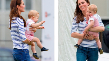 Кейт Миддлтон впервые появилась на публике после родов