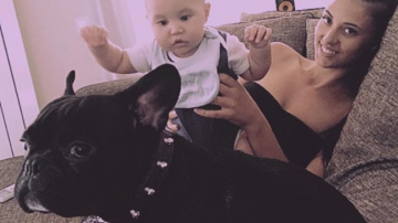 Fiul Antoniei si al lui Alex Velea, intr-o poza de mii de like-uri! Cum a pozat Dominic - FOTO