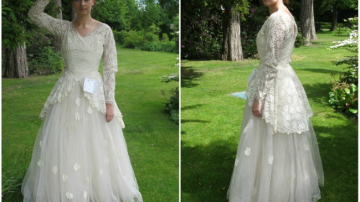 Мужчина пожертвовал свадебное платье, а в нем оказался сюрприз