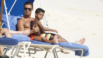 Криштиану Роналду отпраздновал день рождения сына на Багамах