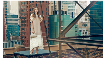 50-летняя Сара Джессика Паркер снялась в шикарной фотосессии на крышах Нью-Йорка