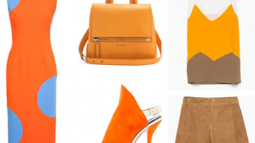 Portocaliul, tendința verii 2015: cum sa poartă și cu ce poate fi combinat