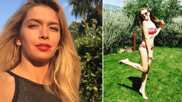 Вера Брежнева отдыхает в Италии и делится фотографиями в бикини вместе с дочерьми