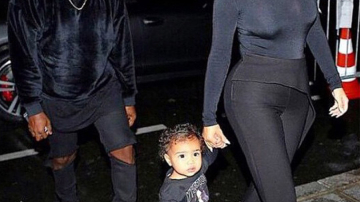 Ким Кардашьян в ужасе от модных предпочтений своей 2-летней дочери