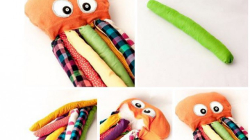 Cum să facem o caracatiță foarte drăguță pentru dezvoltarea abilităților motorii fine