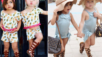 2-летние малышки покорили Инстаграм своими модными образами и стали иконами детского стиля