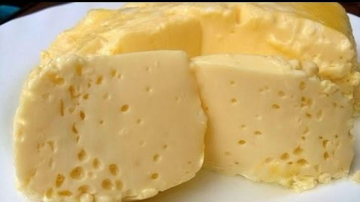 Вареный омлет в пакете, по — вкусу как сливочный сыр!