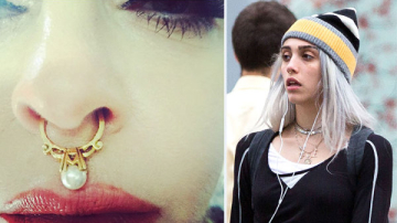 56-летняя поп-королева Мадонна проколола себе нос, как у дочери