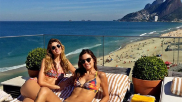 Где и как отдыхают знаменитые голливудские красотки