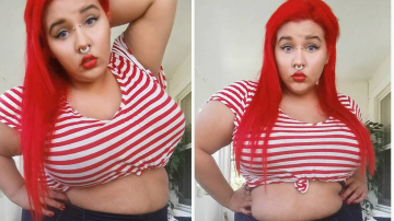 Девушки plus-size тоже хотят носить короткие топы
