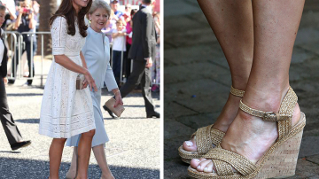 Королева запретила Кейт Миддлтон носить обувь на танкетке