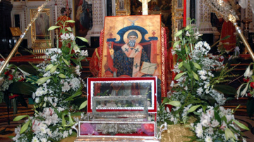 Icoana şi moaştele Sfântului Spiridon, aduse la Chişinău