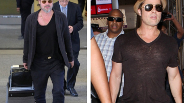 Брэд Питт сменил имидж и резко помолодел