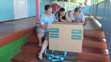 Mamele cu mulți copii în dificultate susţinute de Medpark