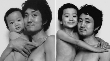 Трогательные фотографии с любимым сыном на протяжении 26 лет