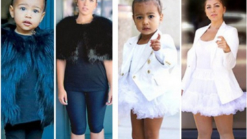 Experiment inedit! O femeie s-a imbracat timp de o saptamana ca fiica lui Kim Kardashian