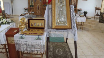 В Бельцы прибыла чудотворная икона Божьей Матери